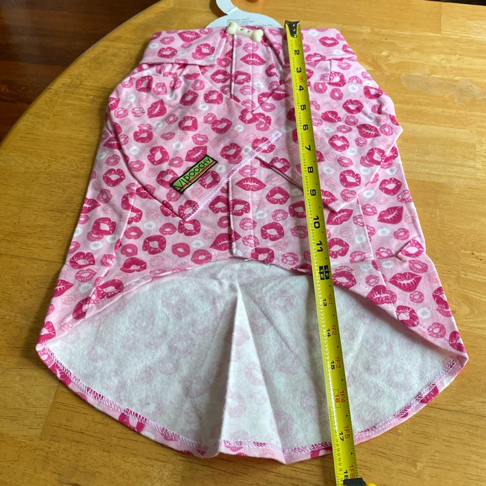 ! Vipoochy Poochy dog dress size L with lips new - Picture 5 of 11